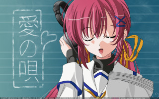 Pink haired girl closed eyes - her head free wallpaper for desktop
