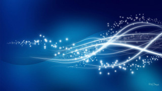 Blue background white lines stars - claire dalby free wallpaper