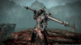 Armor sword mountains darkfantasy standout - a man in armor holding free wallpaper