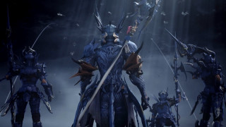 Knights dark swords armor group - sword free wallpaper