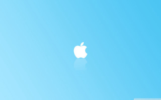 Blue apple wallpaper white apple 2 - a white apple free wallpaper