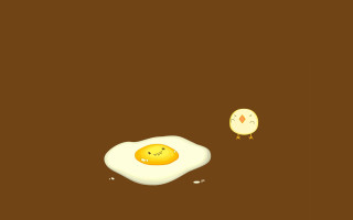 Fried egg chicken brown pop - fried free wallpaper