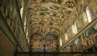 Large room high ceiling paintings - renaissance oil painting free wallpaper
