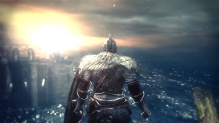 Man armor walking water giant - akihiko yoshida free wallpaper