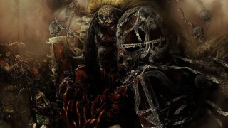 Man helmet armor painting artwork - a painting of a man free wallpaper