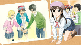 Anime couple characters picture frame - toyism free wallpaper