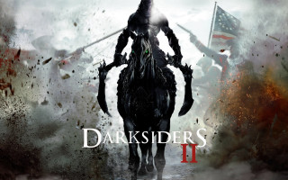 Character horse flag poster darksiders - free dark wallpaper