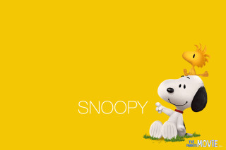 Cartoon dog crown yellow background - charles schulz free wallpaper
