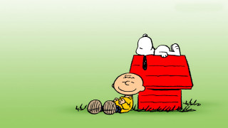 Charlie brown snoopy red barrel 3 - a cartoon free wallpaper