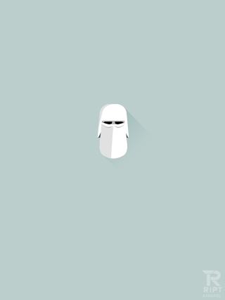 White mask long nose minimalistic - a minimalist painting free wallpaper