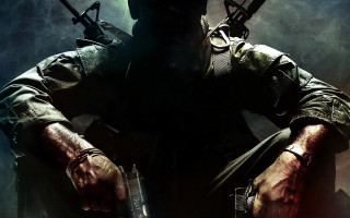 Military man gun knife uniform - a gun and a knife free wallpaper