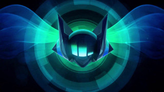 Futuristic glowing wings cobra epsylon - the center of the image free wallpaper