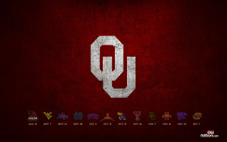Red background white letter o - cleve gray free wallpaper