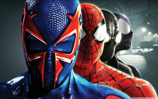 Superheroes dark room light background - marvel comic free wallpaper