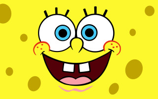 Cartoon character big eyes smile 3 - big eye and a smile free wallpaper