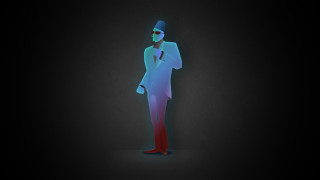 Man suit hat sunglasses tie - a man in a suit and hat free wallpaper