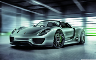 Silver sports car tunnel light 2 - background free wallpaper for desktop