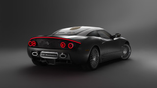 Black sports car red tail 9 - gray free wallpaper for desktop