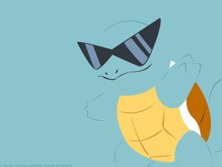 Turtle sunglasses hat swimming water - a turtle free wallpaper