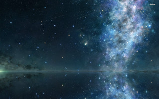 Water stars sky bright light - star and a sky free wallpaper
