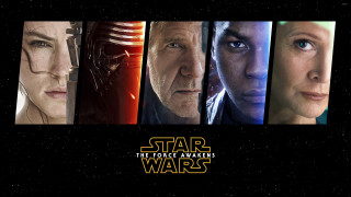 Star wars force awake retro - the title free wallpaper