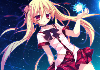 Girl short skirt shirt bow - a bow free wallpaper