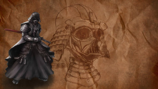 Man costume sword skull drawing - a sword free wallpaper for desktop