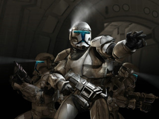 Futuristic man suit gun pointing - ben stahl free wallpaper