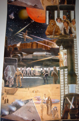 Star wars collage people background - drew struzan free wallpaper