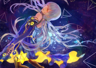 Girl long hair sword in 4 - long hair and a sword free wallpaper