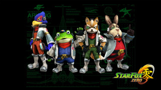 Cartoon characters black background star - a group of cartoon characters free wallpaper