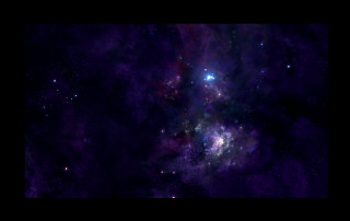 Purple blue space stars star - benoit b. mandelbrot free wallpaper