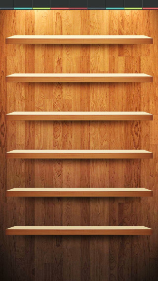 Wooden shelf light room wood - a light free wallpaper