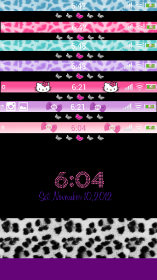 Leopard print cat purple background - else alfelt free wallpaper