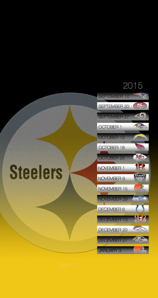 Yellow black pittsburgh football logo - wallpaper free wallpaper