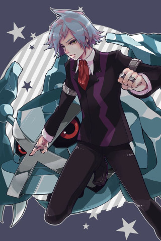 Man knife demon shoulder dramatic - a knife free wallpaper
