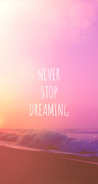 Sunset never stop dreaming beach - e. william gollings free wallpaper