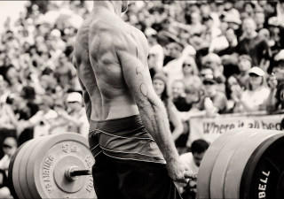 Man barbell crowd stadium sign - a crowd of people free wallpaper