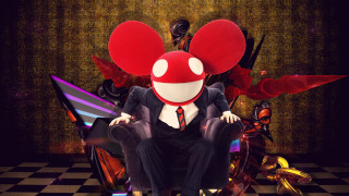 Man suit tie chair mushroom - a mushroom free wallpaper