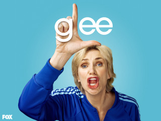 Woman gesture glee blue background - ada gladys killins free wallpaper