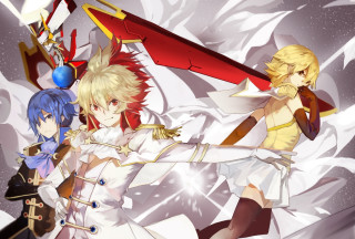 Anime characters group white background 26 - toyism free wallpaper