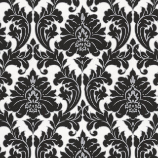 Black white floral wallpaper design 3 - neo free wallpaper
