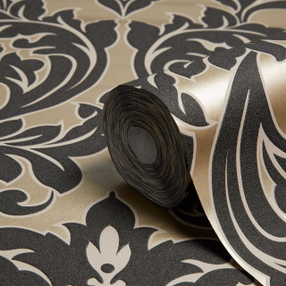 Black gold wallpaper roll design - wallpaper free wallpaper