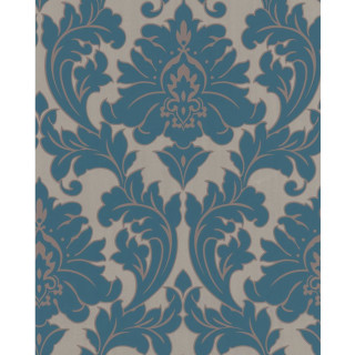 Blue white floral wallpaper design 3 - gaudy free wallpaper