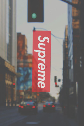 Red sign storeme pole city - car free wallpaper