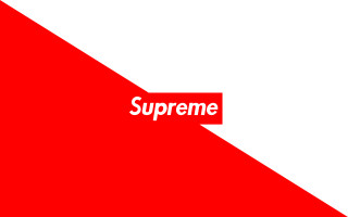 Red white background supreme stripe - supreme free wallpaper