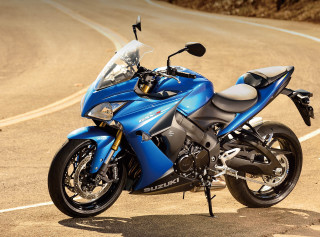 Blue motorcycle road hill curve - allen tupper true free wallpaper