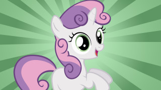Pink pony purple mane green - a pink pony free wallpaper