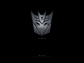 Dark background stylized logo side - the center free wallpaper