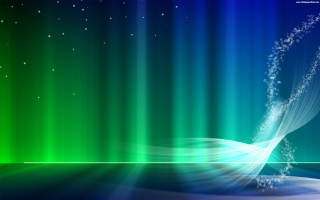 Green blue background smoke wave - center free wallpaper